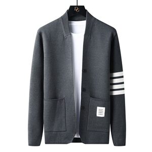 79941-特P65轻熟风春季休闲时尚毛衣外套男长袖开衫图片