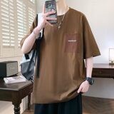 25172-特P40夏季休闲时尚T恤男短袖打底衫青少年潮牌印花T恤，男装T恤，电商D310（原电商305）