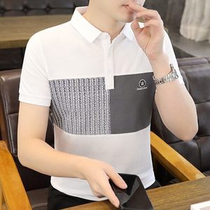 25050-特P35春季休闲时尚T恤男短袖打底衫商务休闲修身短袖POLO衫图片