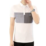25050-特P35夏季休闲时尚T恤男短袖打底衫商务休闲修身翻领POLO衫，男装T恤，电商D310（原电商305）