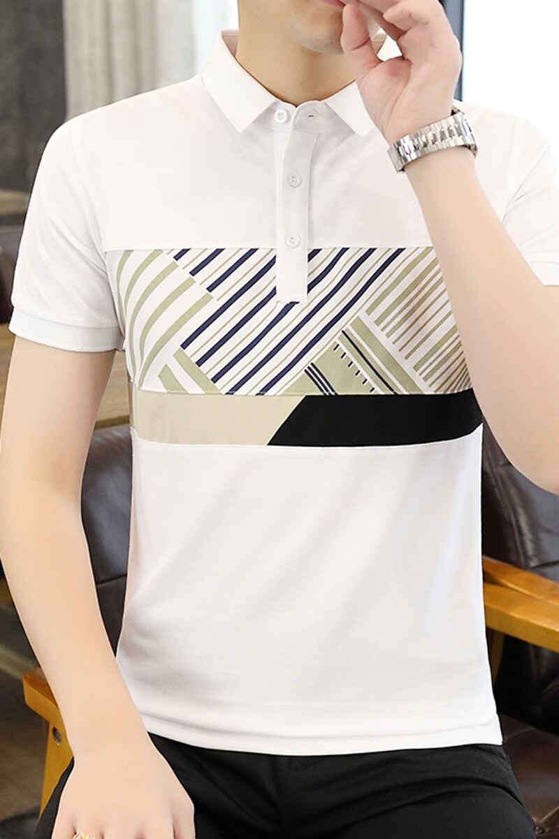25039-特P35春季休闲时尚T恤男短袖打底衫商务休闲修身短袖POLO衫,男装T恤,电商D310（原电商305）