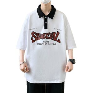25066-特P40夏季休闲时尚T恤男短袖打底衫青少年翻领短袖polo衫图片