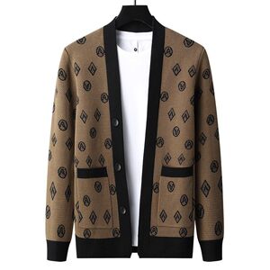 83802-特P65春季休闲时尚毛衣外套男长袖开衫轻熟风商务休闲外套图片