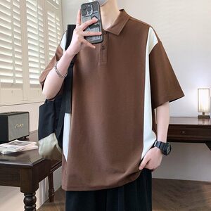 25070-特P60 夏季休闲时尚T恤男短袖打底衫青少年翻领短袖polo衫图片