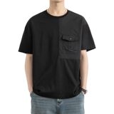 25169-特P40夏季休闲时尚T恤男短袖打底衫个性拼接撞色短袖t恤男，男装T恤，电商D310（原电商305）