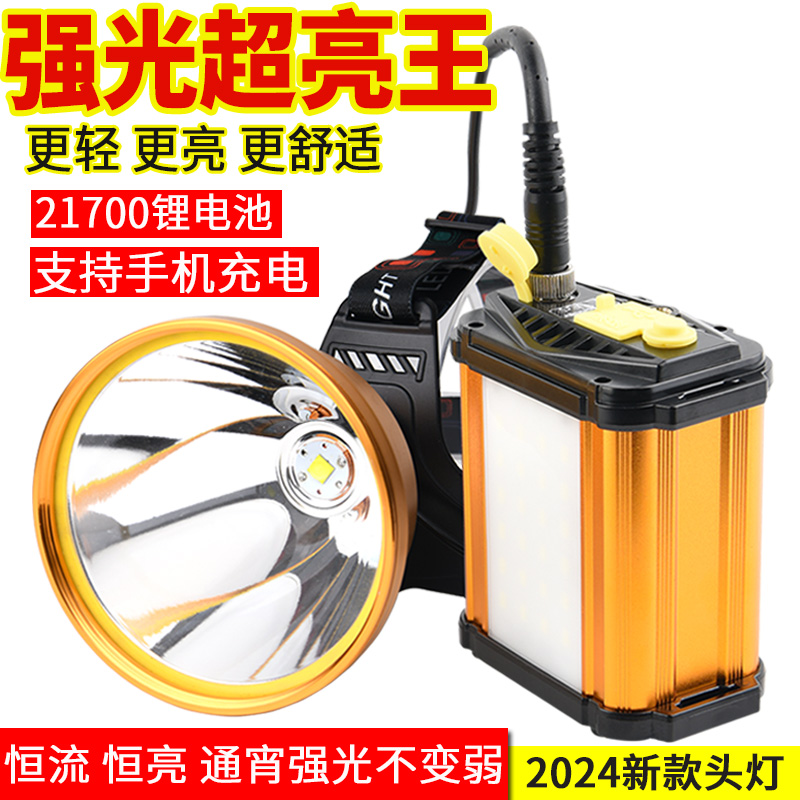 强盛钓鱼灯通宵续航爆亮激光炮