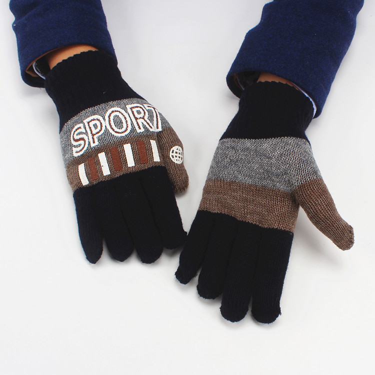 Gants pour homme en de laine - Ref 2781555 Image 4