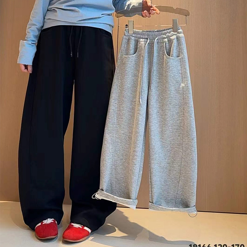 天依角2026春新款男女童简约中性卫裤18166青少年休闲针织裤18167,童装/婴儿装/亲子装,裤子,淘宝优惠券,粉丝福利购,淘宝优惠卷