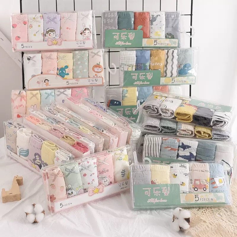 2025可乐梨儿童内裤纯棉女童平角短裤卡通宝宝四角男童平角裤a类,童装/婴儿装/亲子装,内裤,淘宝优惠券,粉丝福利购,淘宝优惠卷