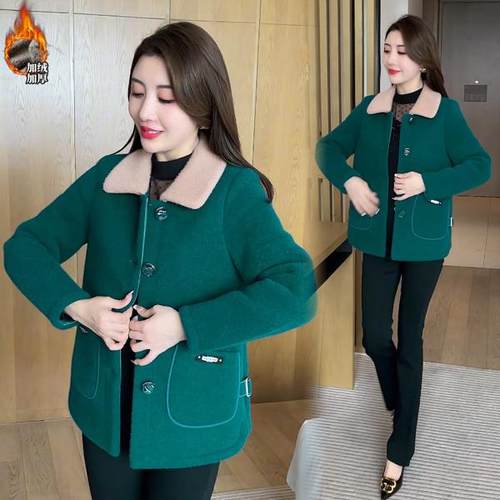 常规纽扣通勤外套外套
