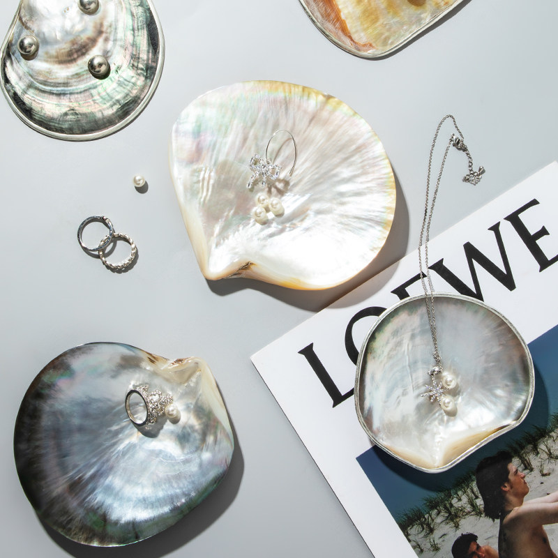 天然贝壳水果盘家用贝母小盘子托盘碟子杯垫小吃碟轻奢日式甜品台,餐饮具,果盆/果盘/果篮,淘宝优惠券,粉丝福利购,淘宝优惠卷