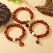 原创设计西藏牦牛骨手串复古民族风菩提藏式 手链男女佛珠文玩配饰