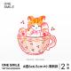 多巴胺女 卡通可爱彩色高级持久防水纹身贴个性 ONESMILE 茶杯猫咪
