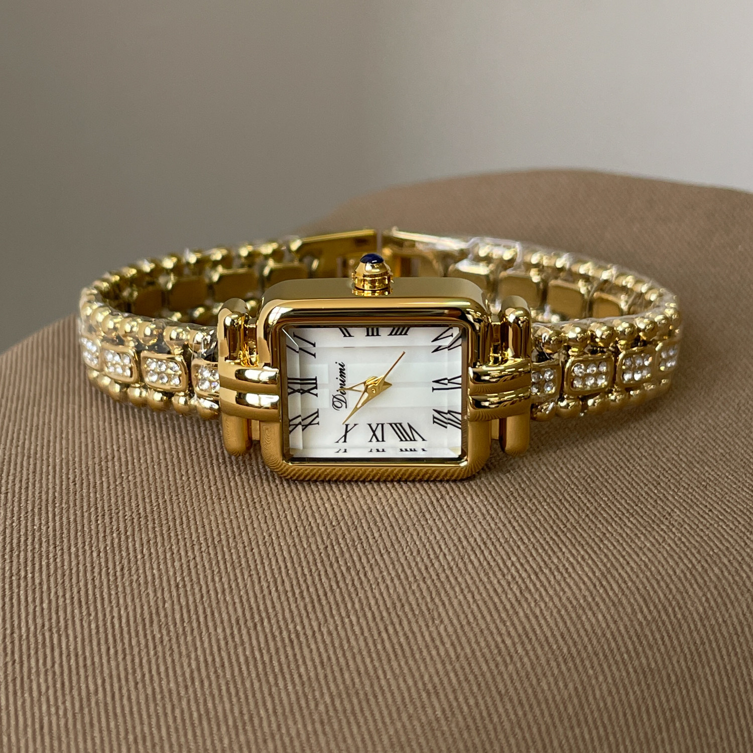 中古满钻手表女满天星气质女式女款2025新款高颜值女生腕表职场表