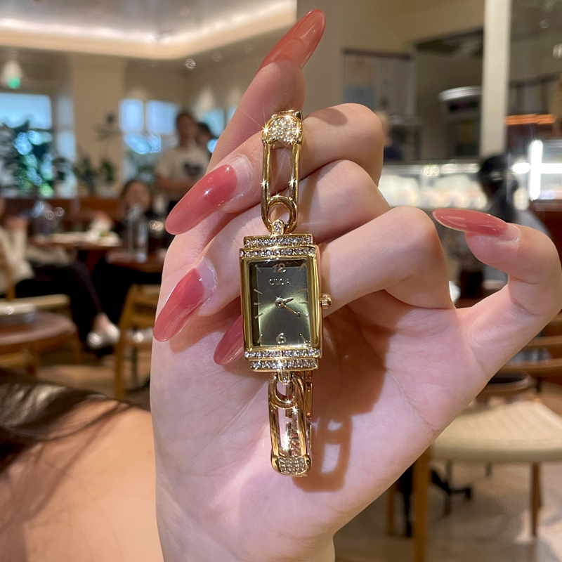 手镯式小别针手表女职场艺术女士女款2025新款高级感正品女生女表