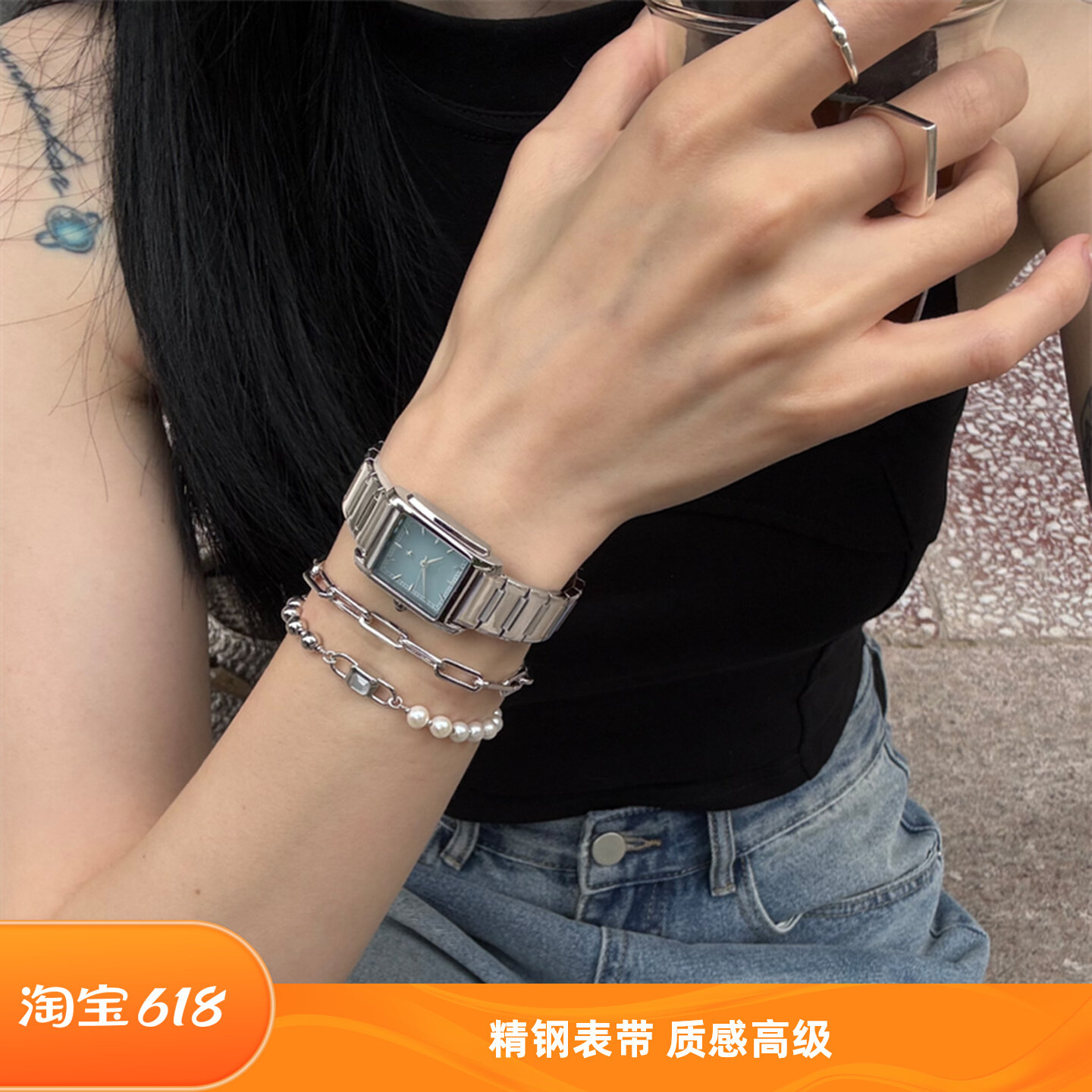 城市漫游系列手表女品牌高颜值2025新款女式女款高级感正品女生表