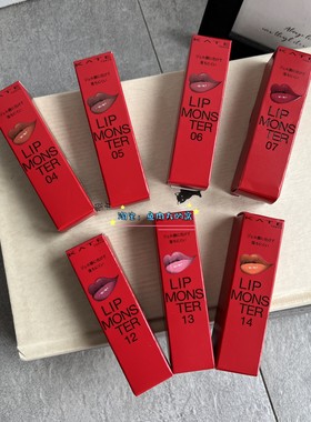 不沾杯 现货日本KATE凯朵保湿滋润moster小怪兽口红唇膏持妆