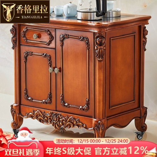 茶台欧式手工雕花水性漆