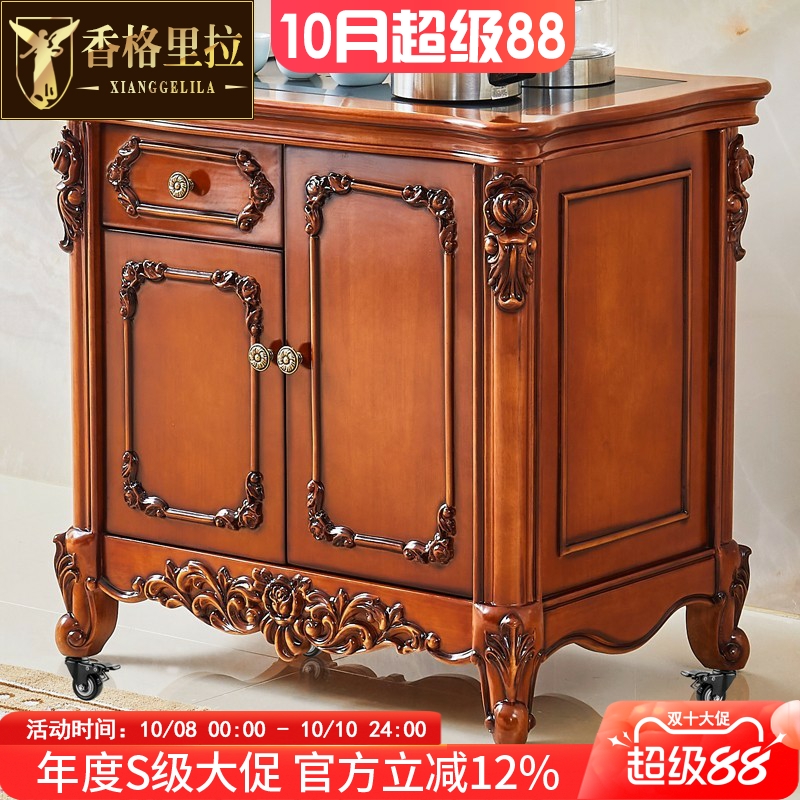 茶台欧式手工雕花水性漆