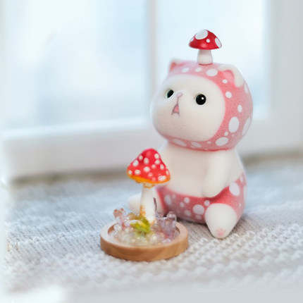 ACtoys猫咪壮宝宝系列盲盒植绒公仔可爱 官方正品