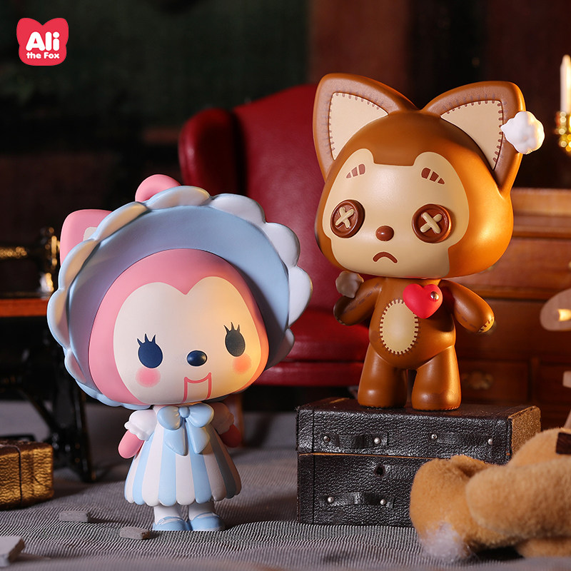 阿狸黑暗古堡盲盒 确认款 手办周边可爱娃娃公仔死神泡泡玛特礼物