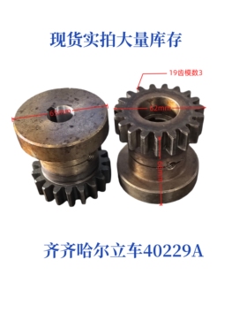 齐齐哈尔C5112A/C5116A立车机床配件40229A电机齿轮Z19/M3/L66