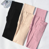 打底裤 莫代尔秋裤 内穿紧身美体加长简约保暖裤 单件高腰薄款 秋 女款