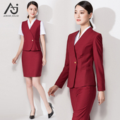 外套裙裤 西装 面试正装 女时尚 工作服 职业装 商务空姐制服秋装 套装