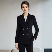 高级感通勤公务员面试正装 女气质时尚 西服外套工作服 套装 职业西装