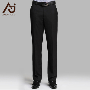 休闲西装 直筒长裤 修身 职业套装 英伦秋款 商务男士 型工作正装 西裤