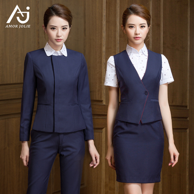 厦航收银工装电信售楼部空姐制服