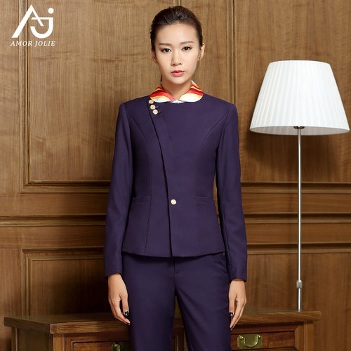 空姐制服修身职业套装