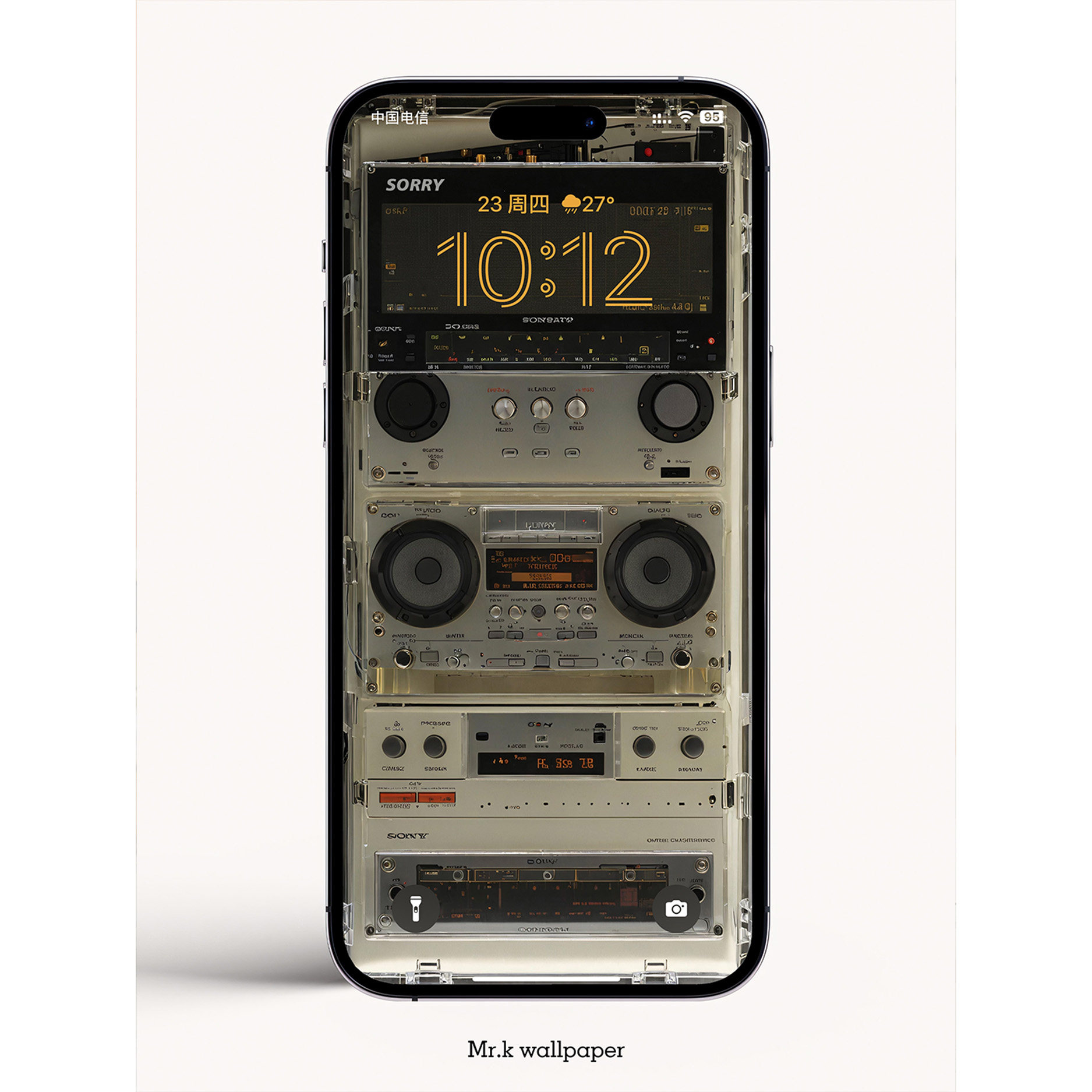 K267 / SONY索尼 复古播放器 iphone手机4K高清壁纸苹果手机壁纸