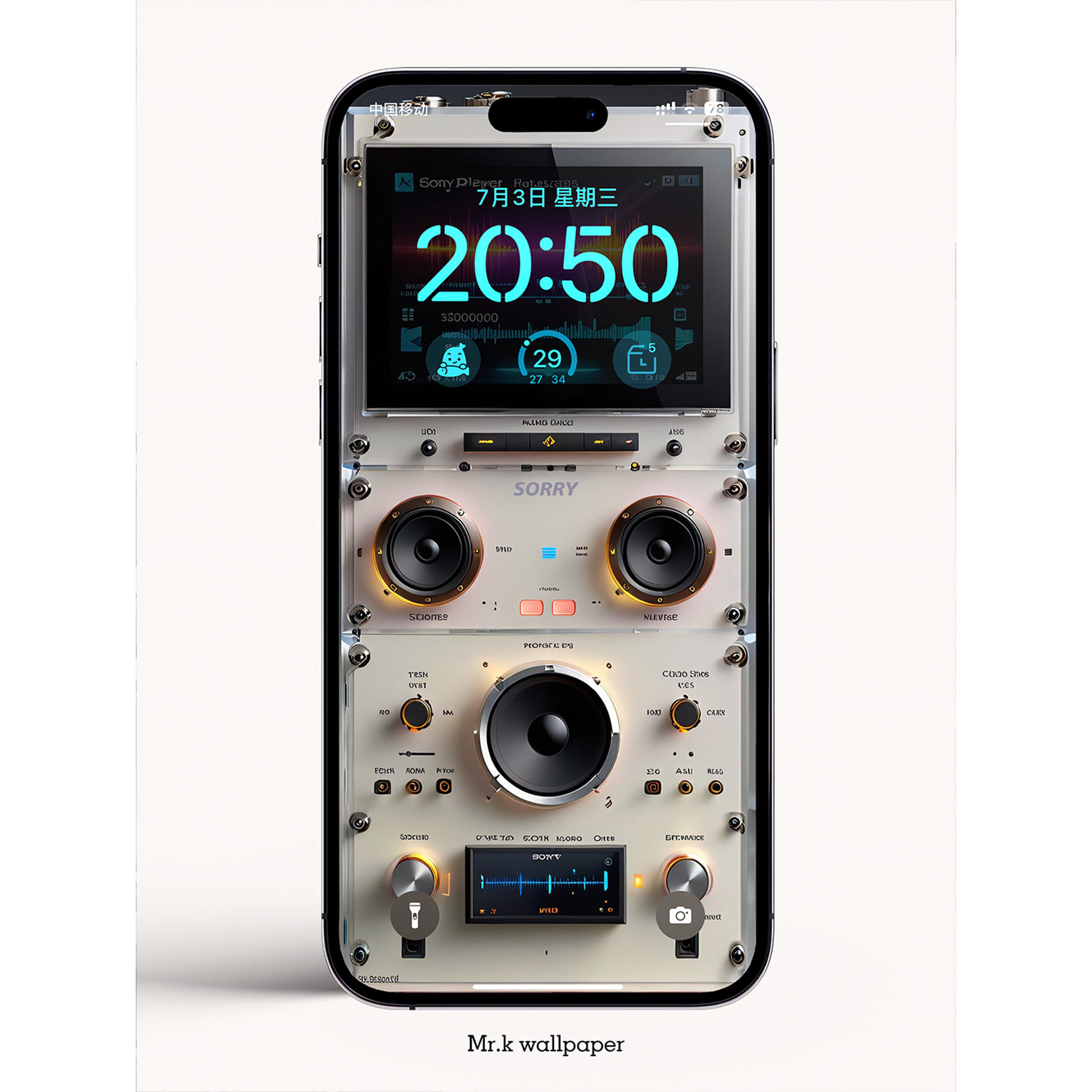 K377 / SONY复古播放器 iphone手机4K高清壁纸苹果手机壁纸