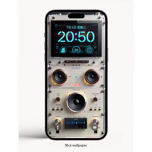 K377 / SONY复古播放器 iphone手机4K高清壁纸苹果手机壁纸