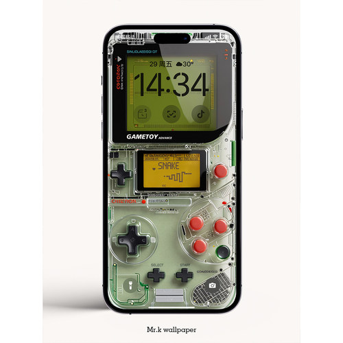 K174-G / GAME BOY 掌机 / iphone手机4K高清壁纸苹果手机壁纸