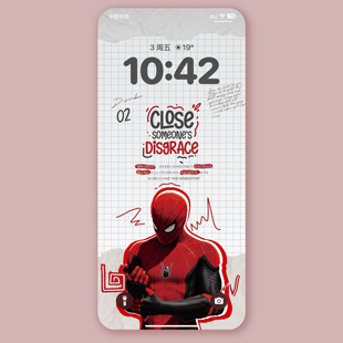 K795 蜘蛛侠的笔记  Iphone手机4K高清壁纸苹果手机壁纸