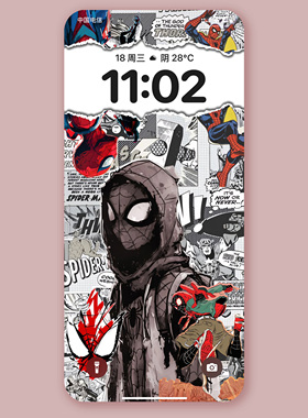 K1405 蜘蛛侠平行宇宙  4K高清手机壁纸