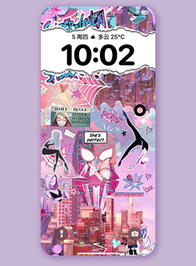 K1351 蜘蛛侠平行宇宙  4K高清手机壁纸