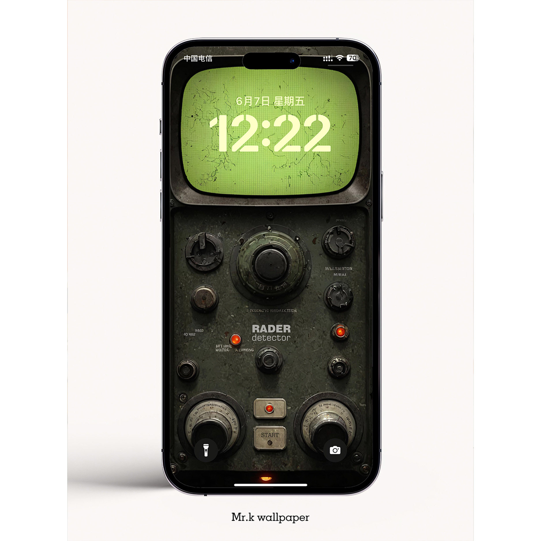 K310 /雷达扫描仪 复古播放器 iphone手机4K高清壁纸苹果手机壁纸