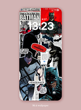 K547 蝙蝠侠黑暗骑士 iphone手机4K高清壁纸苹果手机壁纸