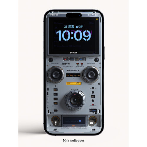 K360 / SONY复古播放器 iphone手机4K高清壁纸苹果手机壁纸