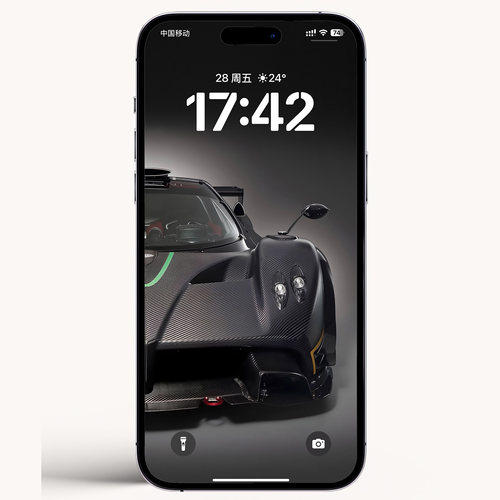 K975  豪华跑车Pagani Huayra iphone手机4K高清壁纸苹果手机壁纸