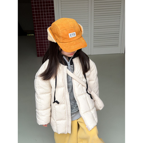 Harper kids 韩版中大童轻薄保暖羽绒服外套配包包 H25A181055