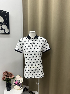 显瘦短袖 微瑕2025夏季 百搭休闲修身 新款 高级轻奢风精品polo 时尚