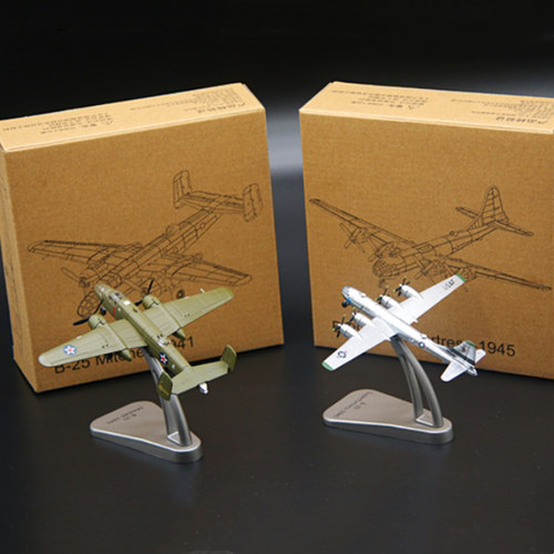 二战军事轰炸机模型合金仿真