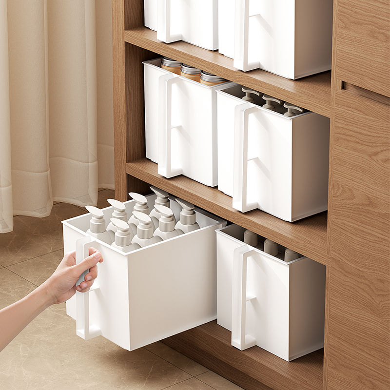 带手柄把手高处塑料厨房储物盒