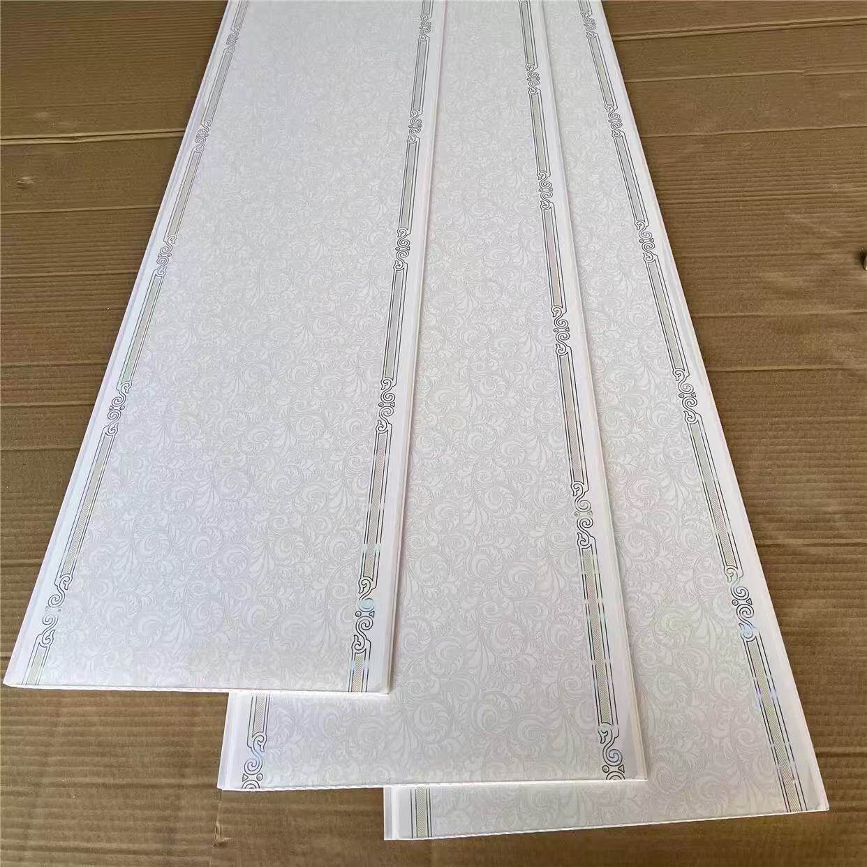 PVC扣板天花板吊顶客厅厨卫长条塑胶快装拼接板装修卧室安装材料