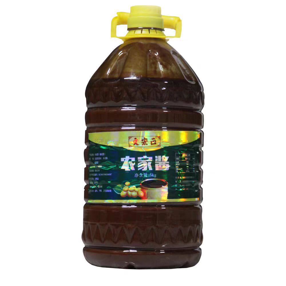 农家酱5Kg农家酱 烧烤调味酱炒菜炖汤酱炖鸡炖鱼酱