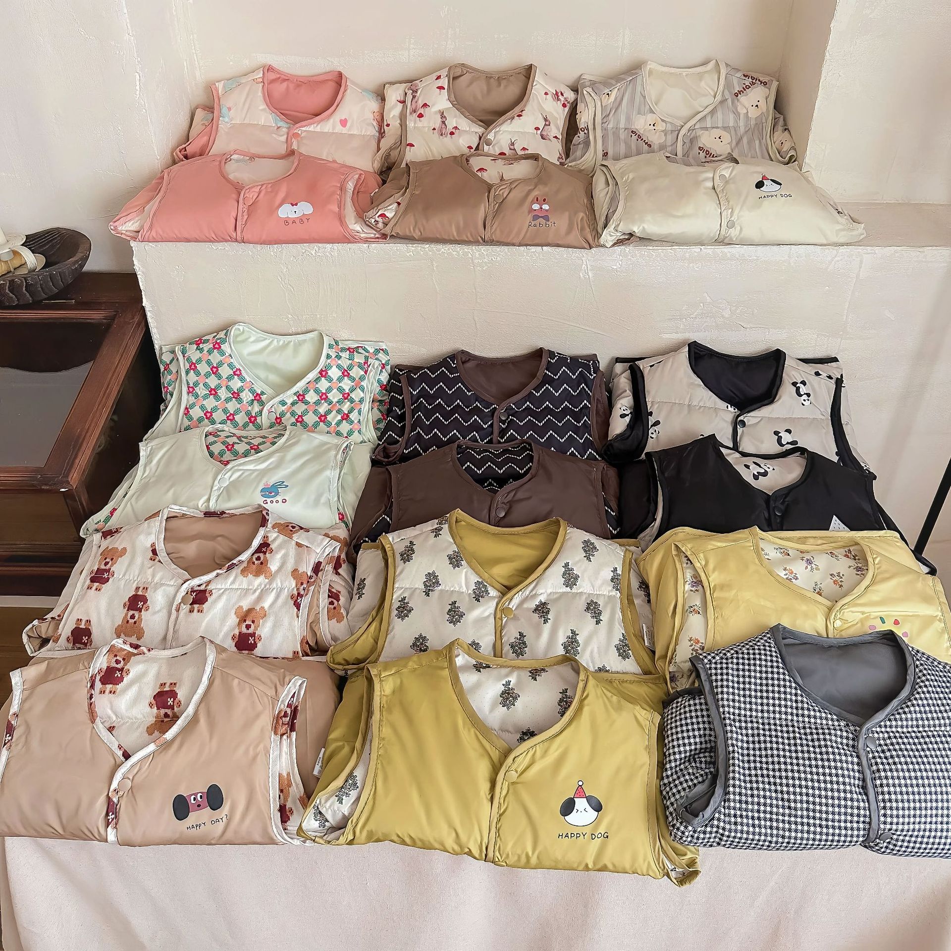 2432-儿童防寒小马甲